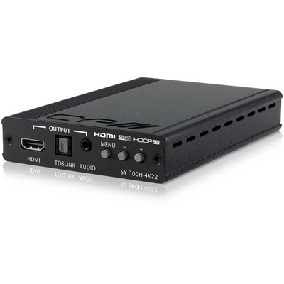 Scalers designed to do a single task, such as convert composite video to HDMI, HDMI to 3G/HD/SD SDI etc. Components