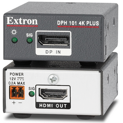 Extron Convert and transcode between different signal types, for example component to RGBHV, analogue to digital etc.
