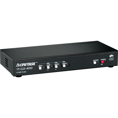 Scalers designed to do a single task, such as convert composite video to HDMI, HDMI to 3G/HD/SD SDI etc. Components